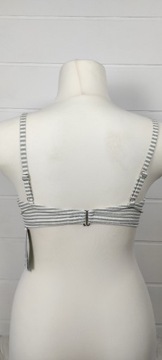 Stanik Kąpielowy Paski H&M Bikini Usztywniany 85D