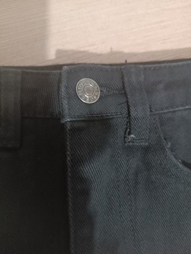 Czarna jeansowa spódnica Pretty Little Thing 32/34