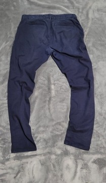 Spodnie materiałowe slim new yorker Smog
