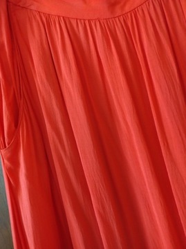 Maxi spódnica na lato czerwona  XL