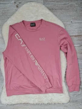 Bluza EA7 Emporio Armani Różowa Rozmiar S / M 