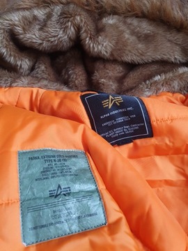 ALPHA INDUSTRIES N-3B VF 59 "S" CZARNA 