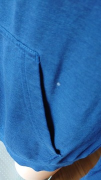 Nike bluza z kapturem L męska granatowa cienka kangurka sportowa