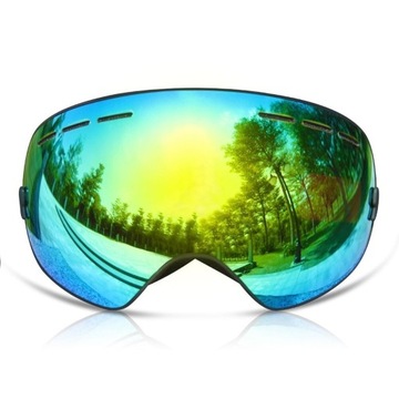 GOGLE OKULARY NARCIARSKIE SNOWBOARDOWE GANZTON 