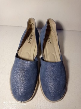 espadryle skórzane VENEZIA