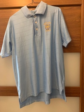 Adidas polo golf climacool błękitna L/XL DURHAM