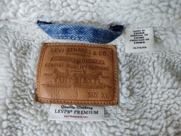 Kurtka Levi's Premium Sherpa Trucker kożuszek XL