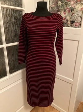 czerwono-czarna sukienka Taranko r.38