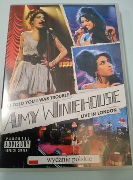 AMY WINEHOUSE (DVD) LIVE IN LONDON I TOLD YOU I WA