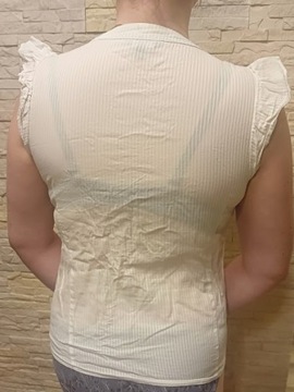 Bluzka damska biała bez rękawów ASOS 38 (M)