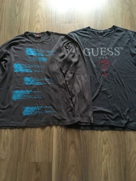 Guess Diesel r, M/L męskie koszulki longsleeve