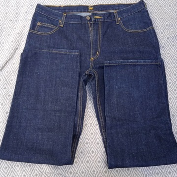Lee Brooklyn Nowe granatowe spodnie jeansy 36/32 