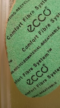 ECCO Damskie buty sportowe, 100% Skóra, 40 / 27 cm