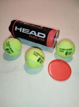 Piłki do tenisa * HEAD * PADEL PRO * 3szt. box