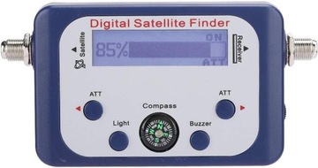 Cyfrowy miernik sygnału satelitarnego z wyświetlaczem LCD 950-2150 MHz