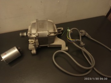 Двигатель от стиральной машины Samsung+ (кабель и конденсатор) 