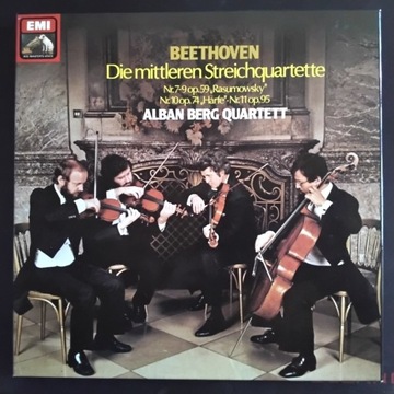 Beethoven - Die Mittleren Streichquartette 3lp EX