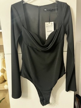 Body czarne | ZARA | XS | nowe z metką