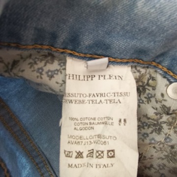 SPODNIE JEANSOWE PHILIPP PLEIN R. 32