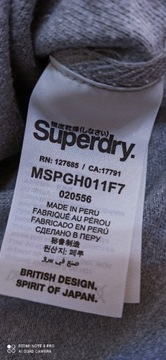 Superdry t-shirt  oryginalna koszulka polo slim fit rozmiar L, M