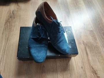 Ван Хорн Мужские ботинки темно -синий R. 43
