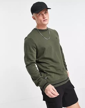 Bluza ciemny zielony khaki Threadbare XXL