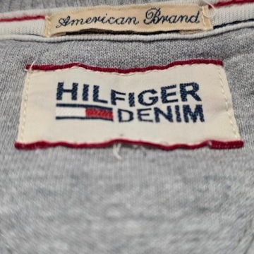 Bluza bawełniana z haftem logo Tommy Hilfiger L