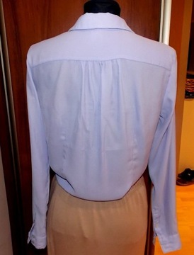 Koszula liliowa H&M piękna elegancka M modna