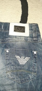 Krótkie spodenki Armani Jeans Emporio S/M