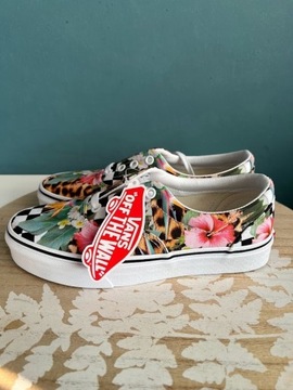 Buty Vans Era Tropical Animal Check/True White 36