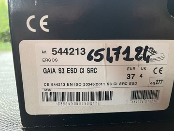 Buty ochronne ERGOS GAIA roz. 37, wkładka 24,5 cm