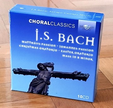 10CD Bach Sacred Choral Music - Dzieła sakralne