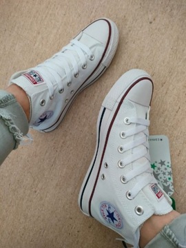 Wyprzedaż Trampki Converse wysokie r 37