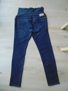 Spodnie ciążowe, jeansy, skinny, mama - R.12/Eur42