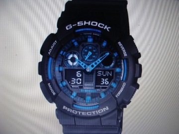 ZEGAREK SPORTOWY CASIO G-SHOCK GA-100-1A2