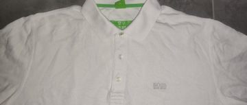 Polo Hugo Boss Green r. XL biały