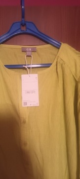 Bluzka damska w kolorze limonki.