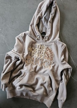 North face  gucci  _ bluza  7 / 8 lat 