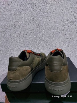 Sneakersy buty G-star roz 43 dłu 28cm oliwkowe