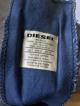 Trampki Diesel Jeans rozm 37 jak Converse
