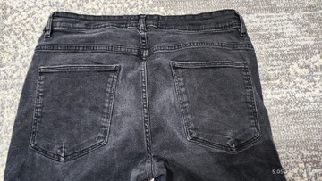 Spodnie jeansowe slim męskie 