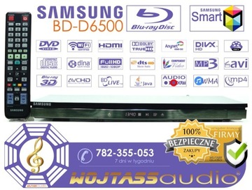 Blu-Ray Samsung BD-D6500 Mp3 avi mkv AUDIO OUT