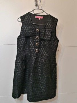 MANOUSH Little black dress mini mała czarna premiu