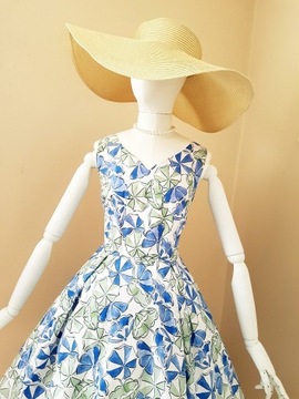 Sukienka na lato przyjęcie pin up lata 50te 50s