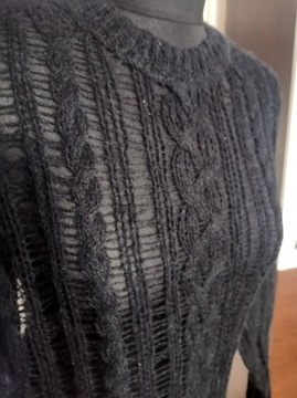 Zara sweter m/l czarny