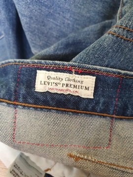 Spodnie jeansowe Levis Lot LEJ 512 W34 L32 M L