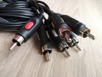 Kabel Cinch 6x HI-FI, komputer, amplituner, nowe