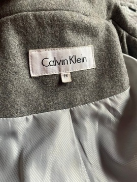 Płaszcz damski wełniany Calvin Klein kurtka M