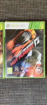 3 gry Xbox 360 shift, the run, hot pursuit