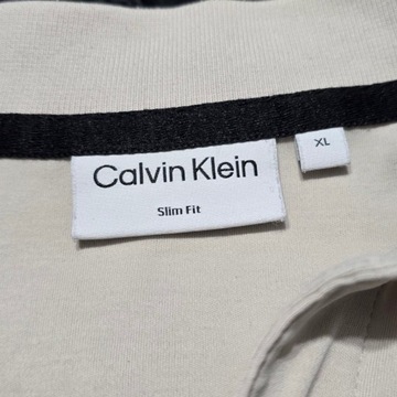 Koszulka polo Calvin Klein 100% bawełna szara XL